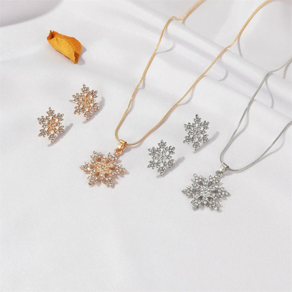 Festive Frost Collection white snowflake