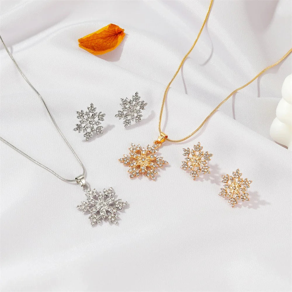 Festive Frost Collection white snowflake